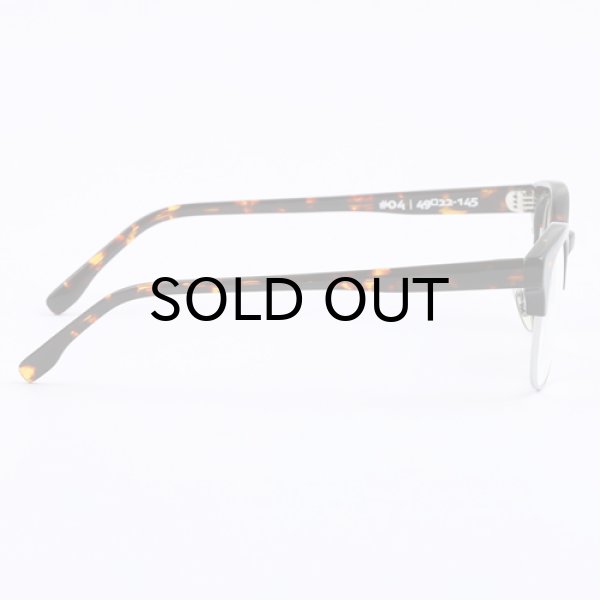 DARK TORTOISE / CLEAR