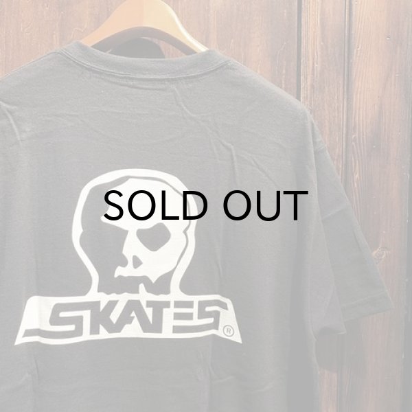 画像4: {SKULL SKATES}  LOGO T-SHIRTS(BLACK×WHITE) (4)
