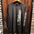 画像1: {BA.KU.}  "BRIDE OF DEERMAN" L/S T-SHIRTS(BLACK×GRAY) (1)