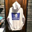 画像2: {SKULL SKATES}  MOONSET HOODIE(WHITE×NAVY) (2)