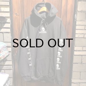 画像: {SKULL SKATES}  LOGO HOODIE(BLACK×WHITE)