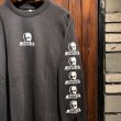 画像3: {SKULL SKATES}  LOGO L/S T-SHIRTS(BLACK×WHITE) (3)