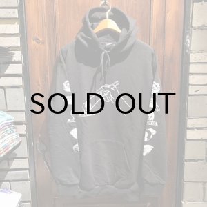 画像: {SKULL SKATES}  SUSHI HOODIE(BLACK×WHITE)