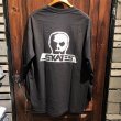 画像2: {SKULL SKATES}  LOGO L/S T-SHIRTS(BLACK×WHITE) (2)