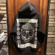 画像2: {NO MAD NUMSKULL}  "BIG FACE" SWEAT PARKA / BLACK / XXL (2)