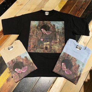 画像: {RAFFISH DOG} "クロサワモモカ" BIG T-SHIRTS