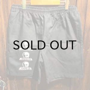画像: {SKULL SKATES} 3連LOGO CANVAS SHORTS