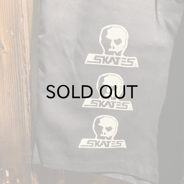 画像3: {SKULL SKATES} 3連LOGO CANVAS SHORTS (3)