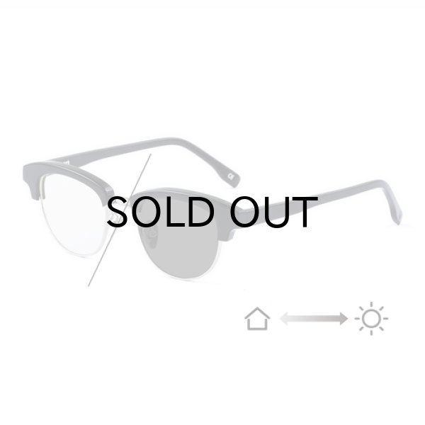 BLACK / CLEAR to GREY(調光レンズ)