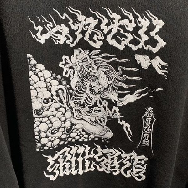 画像3: {SKULL SKATES}  ”DOOM SLED" Sixty Sixx HOODED (3)