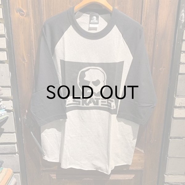 画像1: {SKULL SKATES} RAGLAN BASEBALL 3/4 T-SHIRTS (1)
