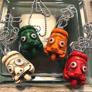 画像: {POP EYES} "POP EYES MONSTER" Neckless