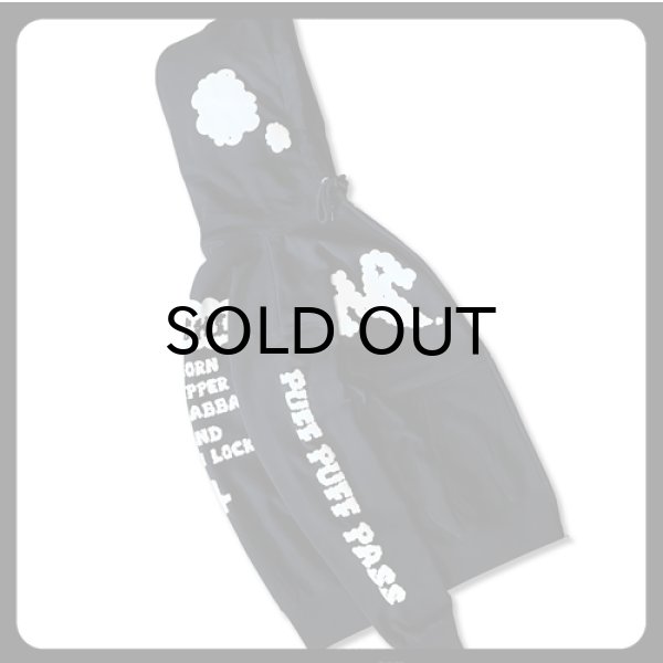 画像7: {HANG} "PUFF PUFF PASS" full zip hoodie  (7)