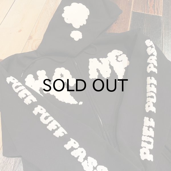 画像5: {HANG} "PUFF PUFF PASS" full zip hoodie  (5)