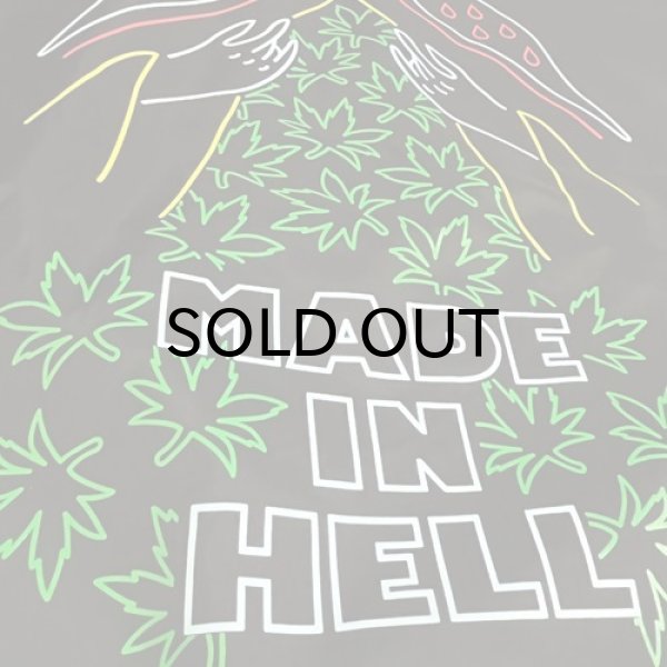 画像5: {HANG} "Neon SATAN Sign" Coach jacket (5)