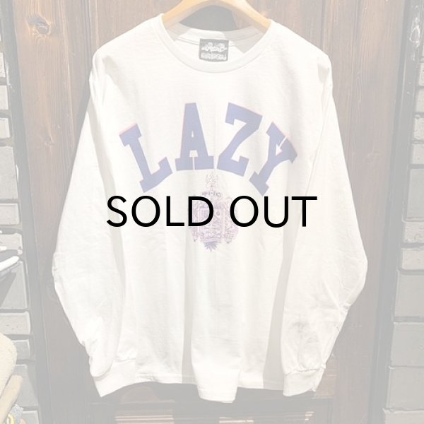 画像1: {NO MAD NUMSKULL} "LAZY" L/S T-SHIRTS (1)