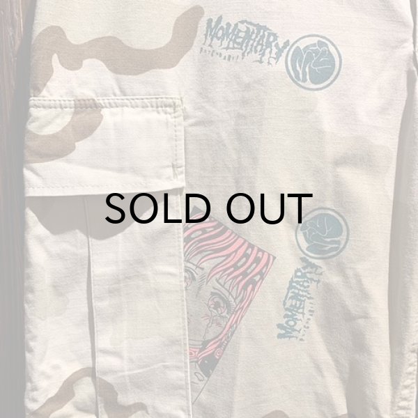 画像4: {MOMENTARY PSYCHO ART} USED Desert Como Cargo Pants (4)