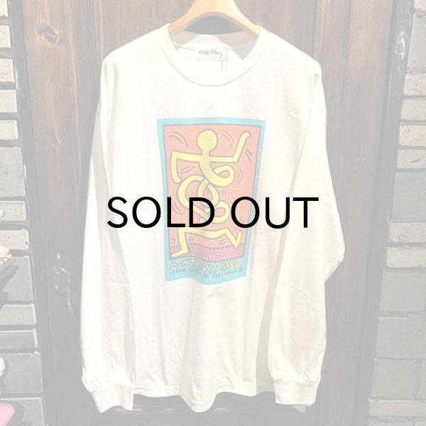画像1: {KEITH HARING} "1983" L/S TEE (1)
