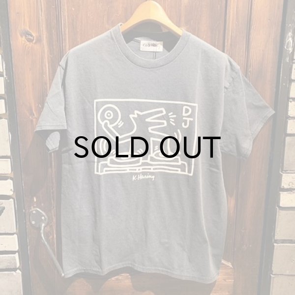 画像1: {KEITH HARING} "DJ" S/S TEE (1)