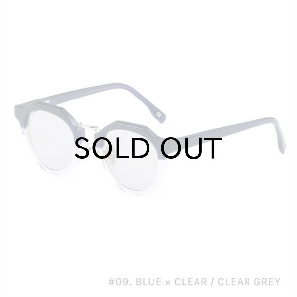 BLUE×CLEAR / CLEAR GRAY