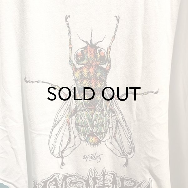 画像3: {MOMENTARY PSYCHO ART} "FLY" S/S T-SHIRTS / WHITE (3)