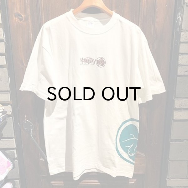画像1: {MOMENTARY PSYCHO ART} "FLY" S/S T-SHIRTS / WHITE (1)