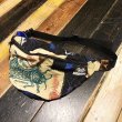 画像1: {NO MAD NUMSKULL} ORIGINAL PATTERN WAIST POUCH / "HATE PATCHWORK" (BIG) (1)