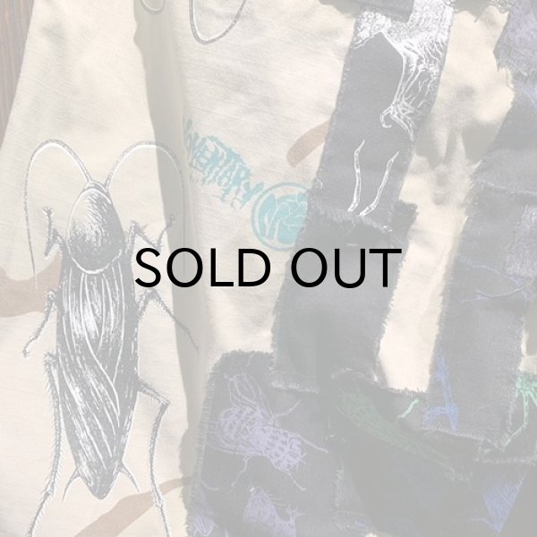 画像6: {NO MAD NUMSKULL} ORIGINAL PATTERN SHORT PANTS / "HATE PATCHWORK" / XL / 02 (6)