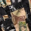 画像4: {NO MAD NUMSKULL} ORIGINAL PATTERN SHORT PANTS / "HATE PATCHWORK" / XL / 01 (4)