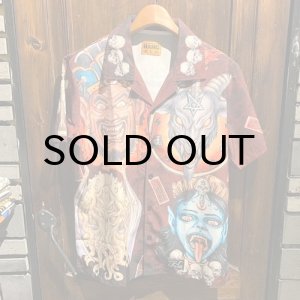 画像: 【犯具】邪神斬捨五面 aloha shirts アロハシャツ