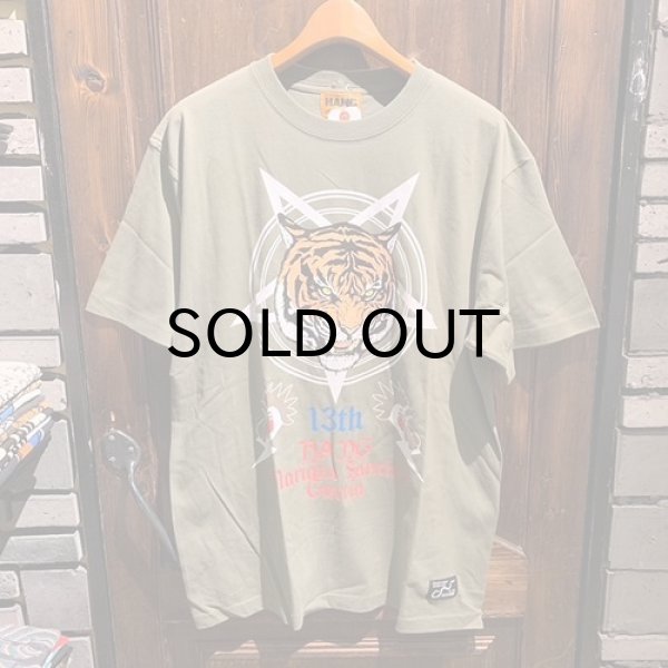画像1: 【HANG】The Pentagram Tiger T-shirts (1)