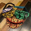 画像1: {NO MAD NUMSKULL} ORIGINAL PATTERN WAIST POUCH / (DOT FIRE,PSYCHO) (1)