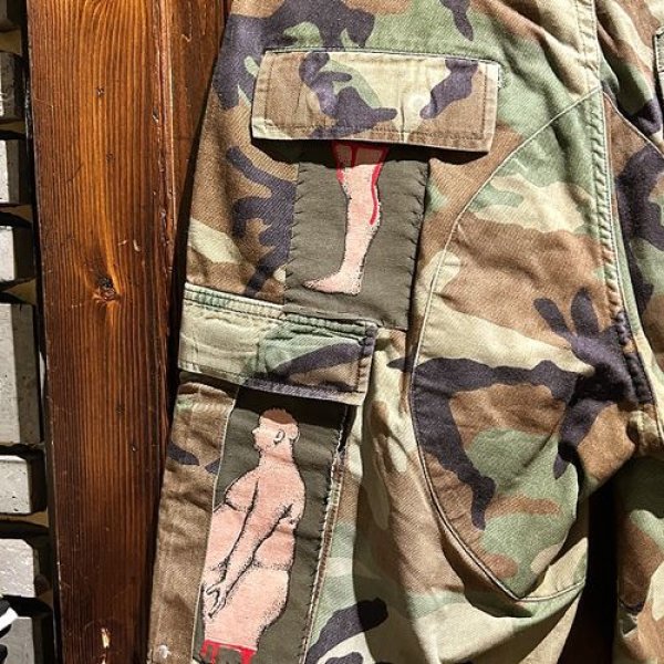 画像4: {伊藤慧} "ら" USED CAMO CARGO SHORTS (4)