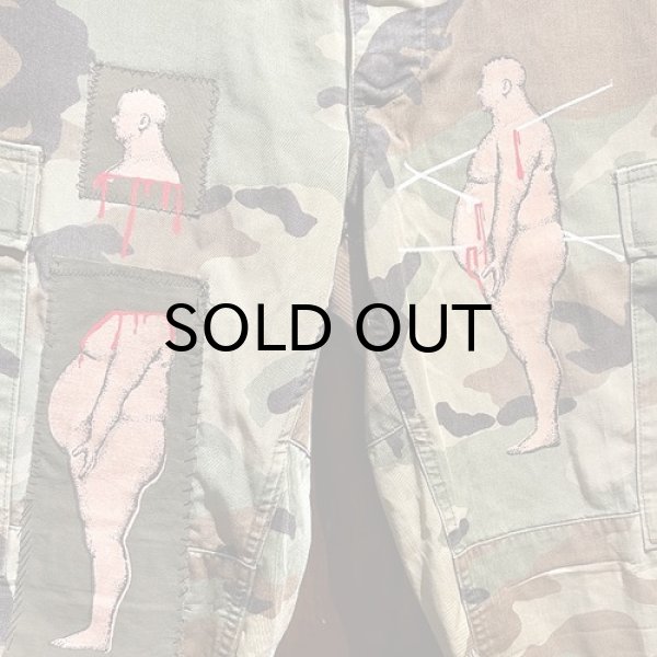 画像3: {伊藤慧} "ら" USED CAMO CARGO SHORTS (3)