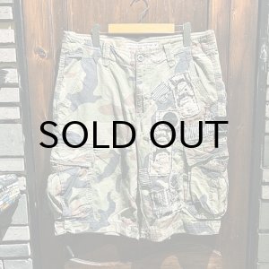 画像: {岡本一生} "ら" USED CAMO CARGO SHORTS