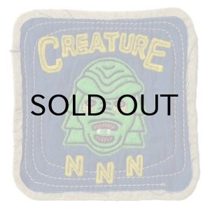 画像: {NORTH NO NAME} FELT PATCH / Mα / "CREATURE"