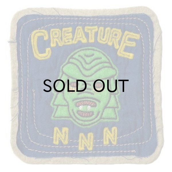 画像1: {NORTH NO NAME} FELT PATCH / Mα / "CREATURE" (1)