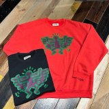 画像: {KEITH HARING} WING CREW SWEAT