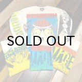 画像: {NO MAD NUMSKULL}  MULTI PRINT L/S T-SHIRTS / Lsize