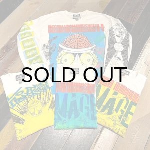 画像: {NO MAD NUMSKULL}  MULTI PRINT L/S T-SHIRTS / Lsize