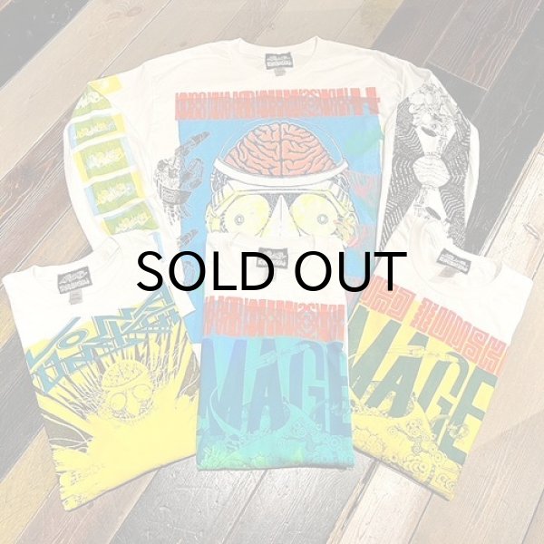 画像1: {NO MAD NUMSKULL}  MULTI PRINT L/S T-SHIRTS / Lsize (1)