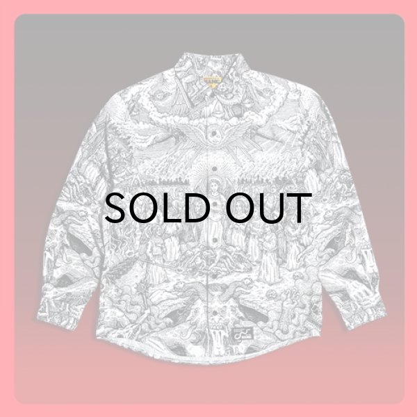 画像3: 【HANG】HEAVEN AND HELL long sleeve shirt (3)