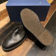 画像4: {TRICKER'S×UNCHANGING LOVE} "MUD GUARD" / Black Calf Leather low top (4)