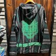 画像2: "USED" {NO MAD NUMSKULL} Remake Mexican Parka / BLACK×GREEN (2)