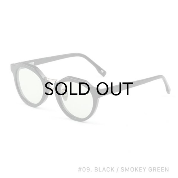 BLACK / SMOKEY GREEN