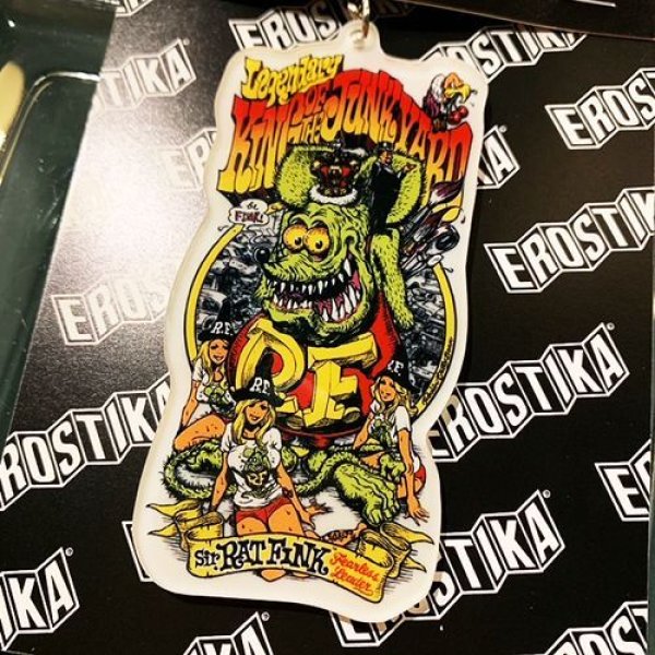 画像2: {EROSTIKA} “KING OF JUNKYARD” / “BROTHER FIK” - ACRYLIC KEY CHAIN (2)