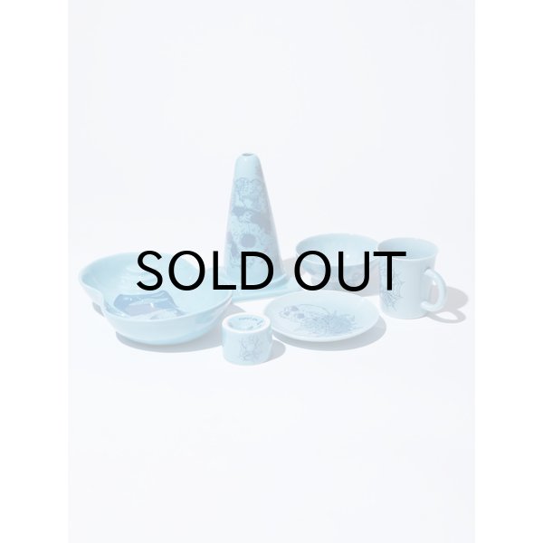 画像7: {九九谷×RADIALL×HIROTTON} SUZUME - PYLON FLOWER VASE (7)