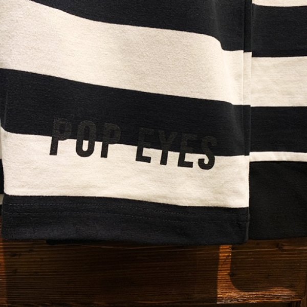 画像3: {POP EYES} PRISONER BORDER EASY TEE SHIRT LS (3)