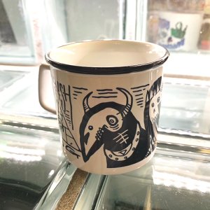 画像: {KYOGU} "SKULLLIT" ROUND DRIP MUG