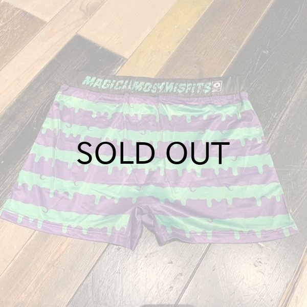 画像1: {MAGICAL MOSH MISFITS} どろどろボーダーボクサーパンツ (1)